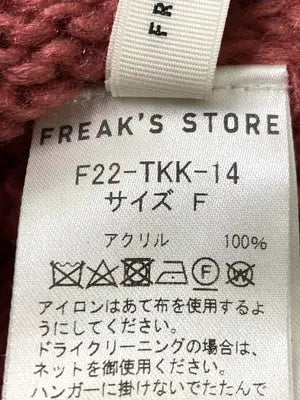 FREAK'S STORE/フリークスストア/カーディガン/ボレロ/トップス/レッド/F
