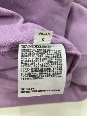 UNIQLO/ユニクロ/Tシャツ/カットソー/トップス/パープル/L