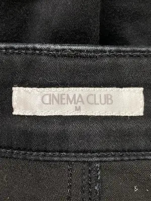 CINEMA CLUB/シネマクラブ/デニムパンツ/パンツ/ブラック/M