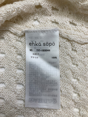 ehka sopo/エヘカソポ/カーディガン/ボレロ/トップス/アイボリー/F