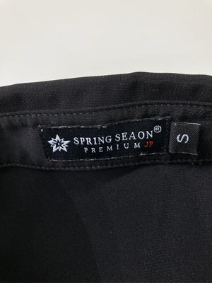 SPRING SEASON/シャツ/ブラウス/トップス/ブラック/S