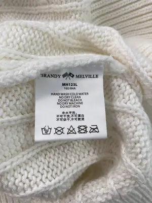 BRANDY MELVILLE/ブランディーメルビル/パーカー/トップス/アイボリー