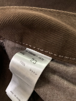 SLY/スライ/デニムパンツ/パンツ/ブラウン/23