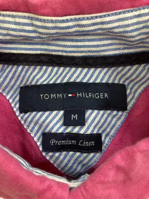 TOMMY HILFIGER/トミーヒルフィガー/シャツ/ブラウス/トップス/ピンク/M