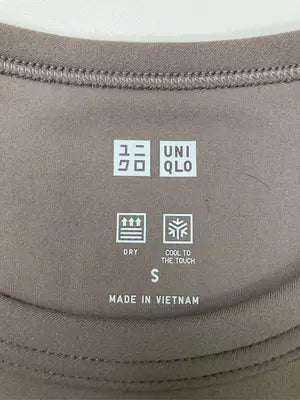 UNIQLO/ユニクロ/Tシャツ/カットソー/トップス/ブラウン/S