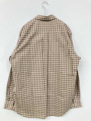 UNIQLO/ユニクロ/シャツ/ブラウス/トップス/ブラウン/L