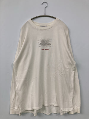 PAGE BOY/ページボーイ/Tシャツ/カットソー/トップス/ホワイト/F