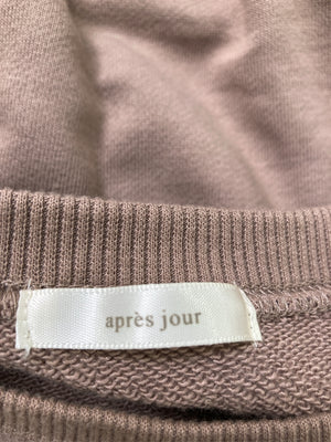 apres jour/アプレジュール/スウェット/トップス/ブラウン/F
