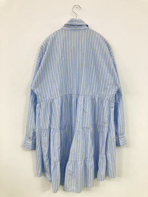ZARA/ザラ/シャツ/ブラウス/トップス/ブルー/S