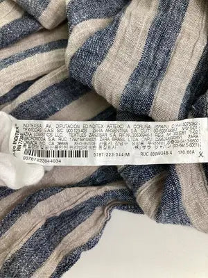 ZARA BASIC/ザラベーシック/シャツワンピース/ワンピース/ドレス/ネイビー/M