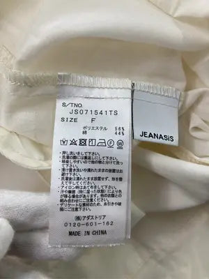 JEANASIS/ジーナシス/テーラードジャケット/ジャケット/アウター/アイボリー/F