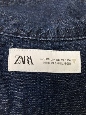 ZARA/ザラ/その他トップス/トップス/ブルー/xs