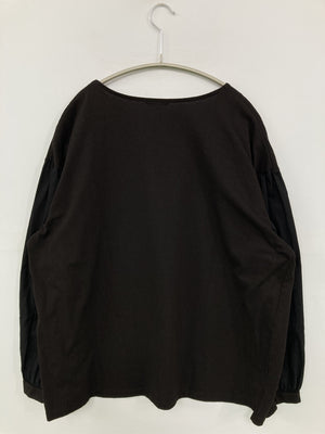 colopuca/Tシャツ/カットソー/トップス/ブラック/4L