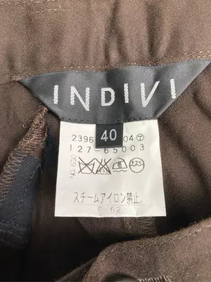INDIVI/インディヴィ/その他パンツ/パンツ/ブラウン/40