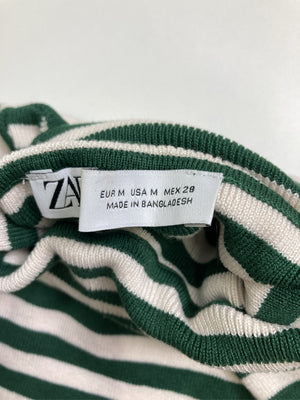 ZARA/ザラ/ニット/セーター/トップス/グリーン/EUR M/USA M/ MEX 28