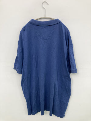 M/ポロシャツ/トップス/ブルー/3XL