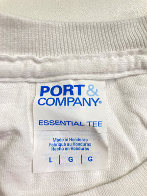 PORT&COMPANY/ポートアンドカンパニー/Tシャツ/カットソー/トップス/ホワイト/L