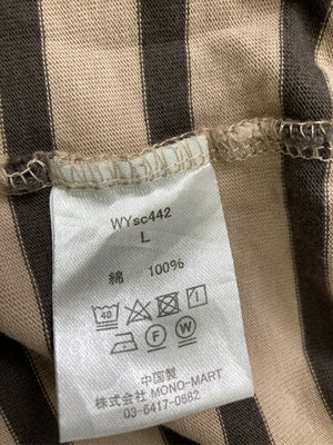 WYM/ウィムバイリドム/Tシャツ/カットソー/トップス/ベージュ/L