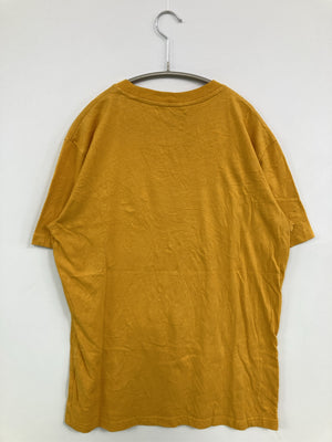 H2H/Tシャツ/カットソー/トップス/イエロー/ASIA L