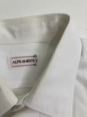 ALPS SHIRTS/シャツ/ブラウス/トップス/ホワイト/不明