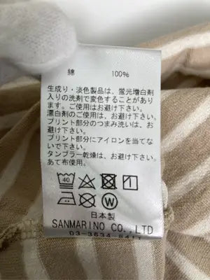 TES/テス/Tシャツ/カットソー/トップス/ベージュ/MEDIUM
