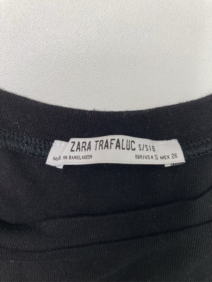 ZARA/ザラ/Tシャツ/カットソー/トップス/ブラック