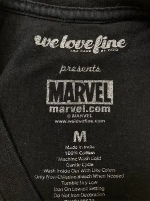MARVEL/マーベル/Tシャツ/カットソー/トップス/ブラック/M
