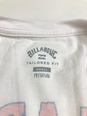 BILLABONG/ビラボン/Tシャツ/カットソー/トップス/ホワイト/SMALL