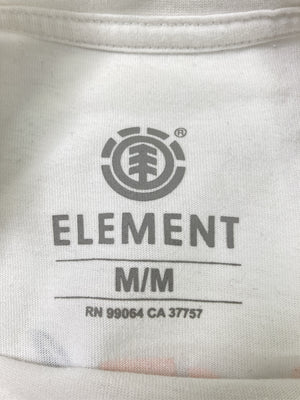 ELEMENT/エレメント/Tシャツ/カットソー/トップス/ホワイト/M