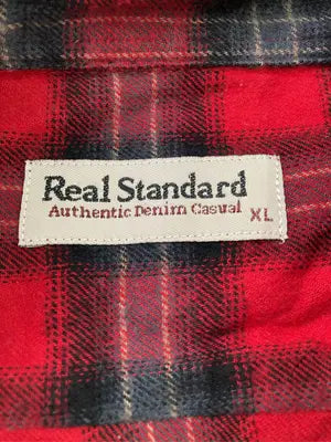 Real Standard/リアルスタンダード/シャツ/ブラウス/トップス/レッド/XL