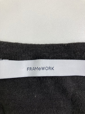 FRAMeWORK/フレームワーク/Tシャツ/カットソー/トップス/グレー