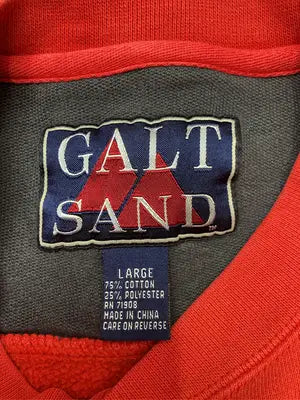 GALT SAND/スウェット/トップス/レッド/LARGE