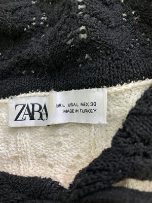 ZARA/ザラ/ニット/セーター/トップス/アイボリー/EUR L/USA L/MEX 30