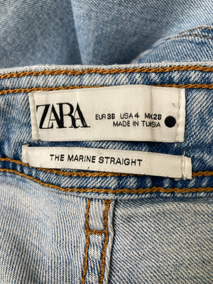 ZARA/ザラ/デニムパンツ/パンツ/ブルー/36