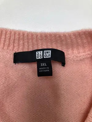 UNIQLO/ユニクロ/ニット/セーター/トップス/ピンク/3XL