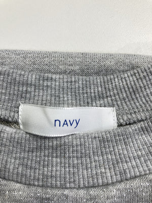 NAVY/ネイビー/スウェット/トップス/グレー/L