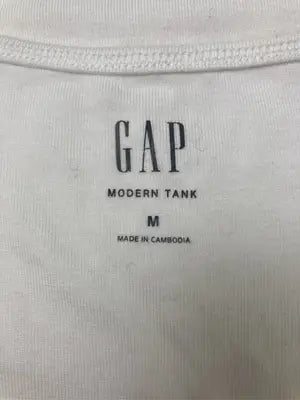 GAP/ギャップ/タンクトップ/トップス/ホワイト/M