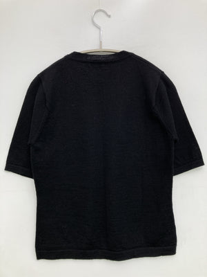 H.PORT/Tシャツ/カットソー/トップス/ブラック