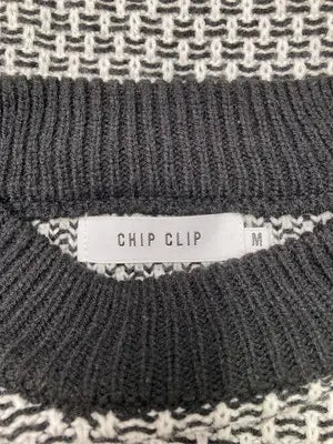 Chip Clip/チップクリップ/ニット/セーター/トップス/ブラック/M