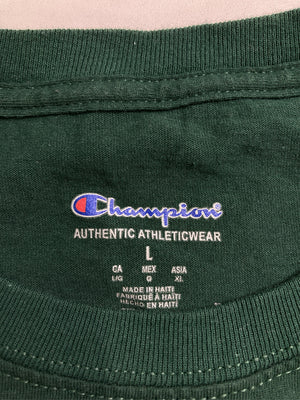 Champion/チャンピオン/Tシャツ/カットソー/トップス/グリーン/L