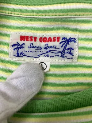 WEST COAST/Tシャツ/カットソー/トップス/ライトグリーン/L