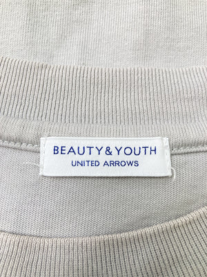 BEAUTY&YOUTH/ビューティーアンドユース/Tシャツ/カットソー/トップス/グレー/M