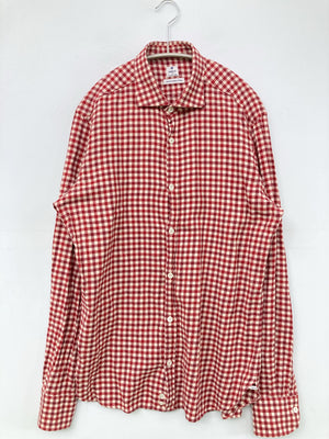 DANOLIS/シャツ/ブラウス/トップス/レッド/15 1/2・39