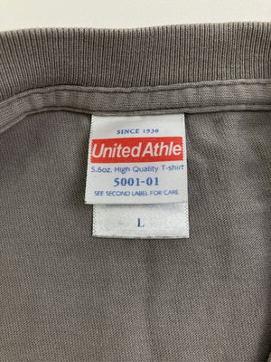 United Athle/ユナイテッドアスレ/Tシャツ/カットソー/トップス/グレー/L