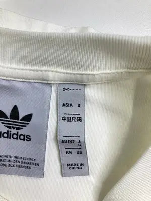 adidas/アディダス/Tシャツ/カットソー/トップス/アイボリー/M