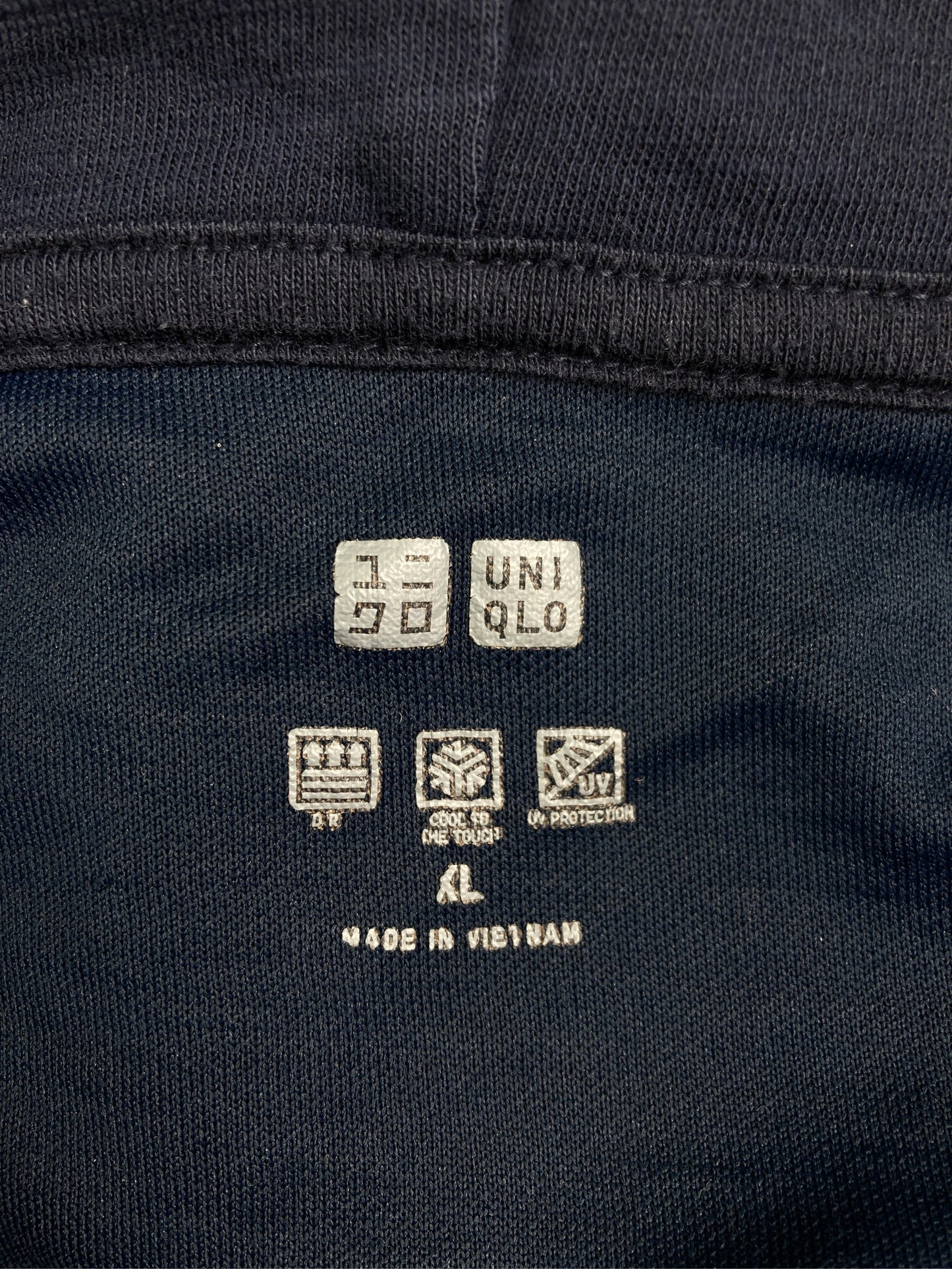 UNIQLO/ユニクロ/パーカー/トップス/ネイビー/XL