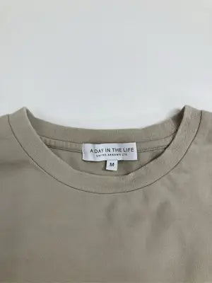 A DAY IN THE LIFE UNITED ARROWS/アデイインザライフユナイテッドアローズ/Tシャツ/カットソー/トップス/ベージュ/M