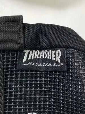 THRASHER/スラッシャー/ショルダーバッグ/バッグ/ブラック