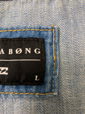 BILLABONG/ビラボン/シャツ/ブラウス/トップス/ブルー/L