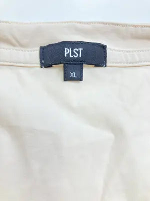 PLST/プラステ/Tシャツ/カットソー/トップス/ベージュ/XL